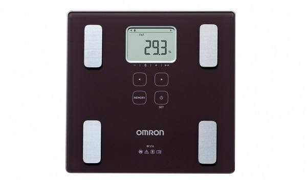 OMRON Körperfettmessgerät<br>1 Stück, BF214 mit Waage