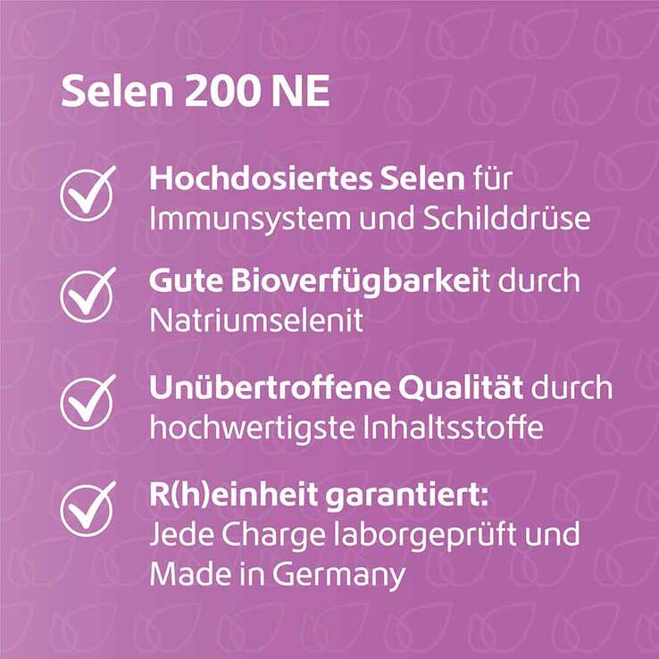 Selen 200 NE Kapseln, 120 St