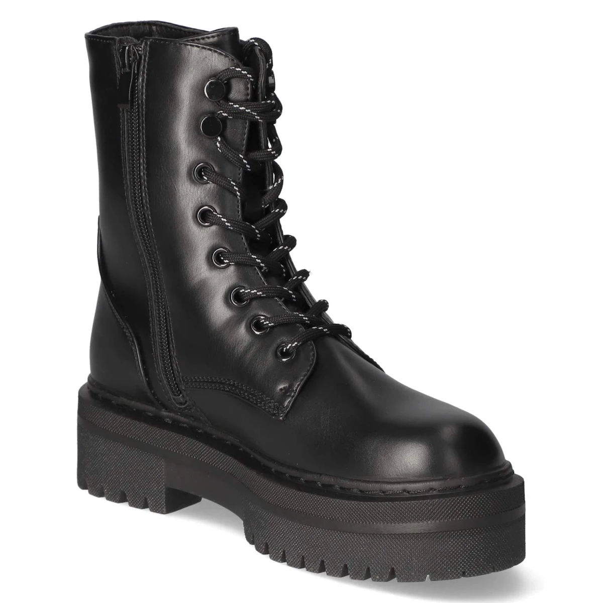 Dockers By GerliSchnürstiefeletten - allblack
