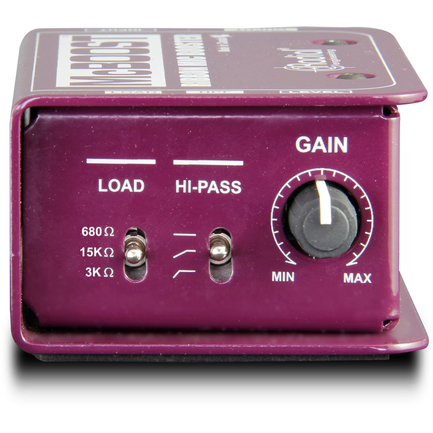 Radial McBoost booster voor dynamische en ribbon microfoons