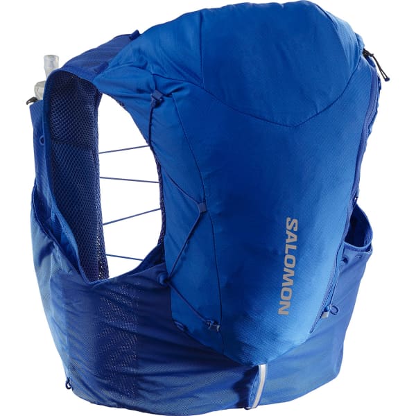 Sac trail SALOMON ADV SKIN 12 SET NAUTICAL BLUE/EBONY/WHITE