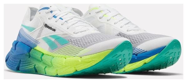 Chaussures de Running Reebok Floatzig X1 Blanc / Bleu / Jaune