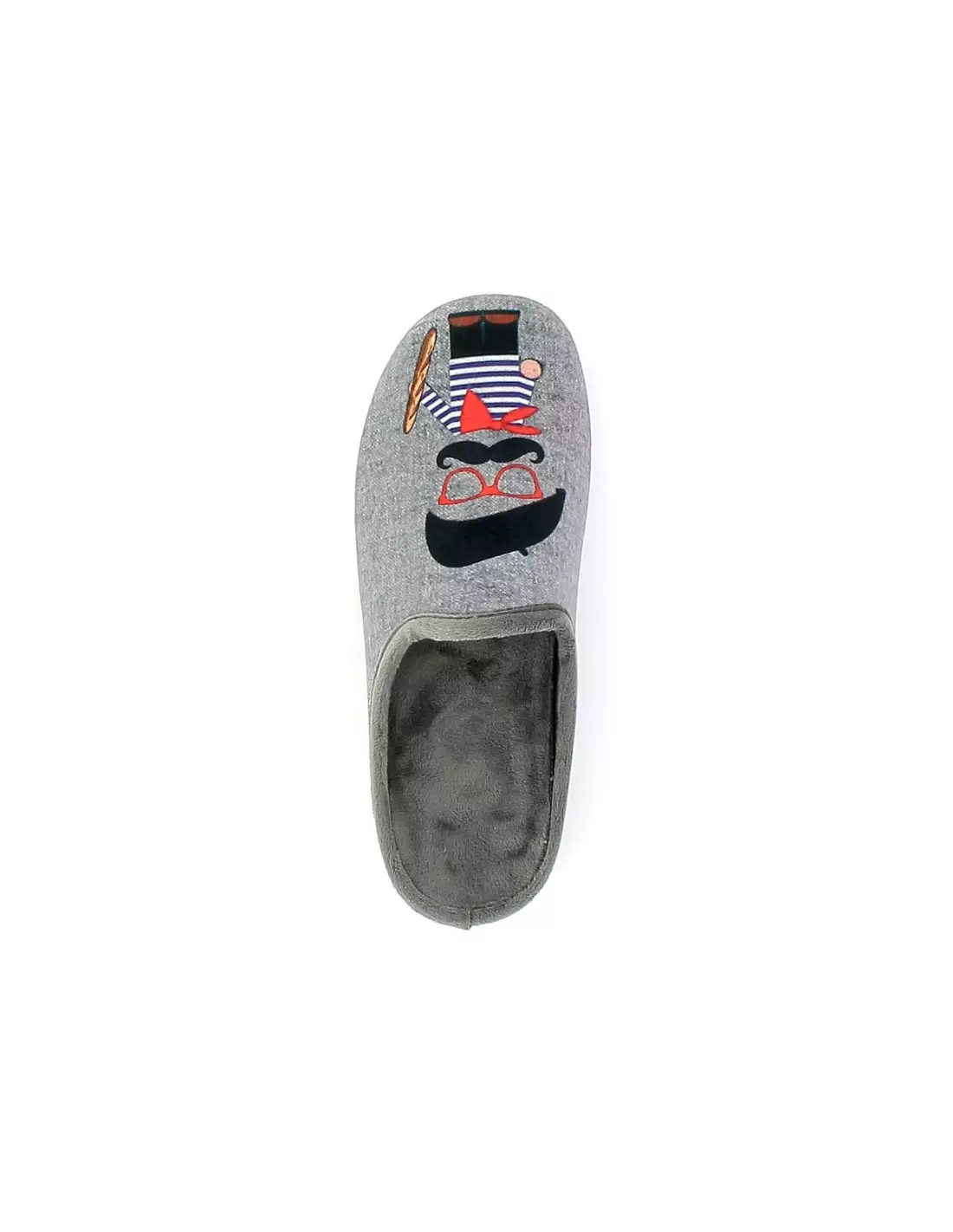 LA MAISON DE L ESPADRILLE 6743 - Pantoufles & chaussons Gris