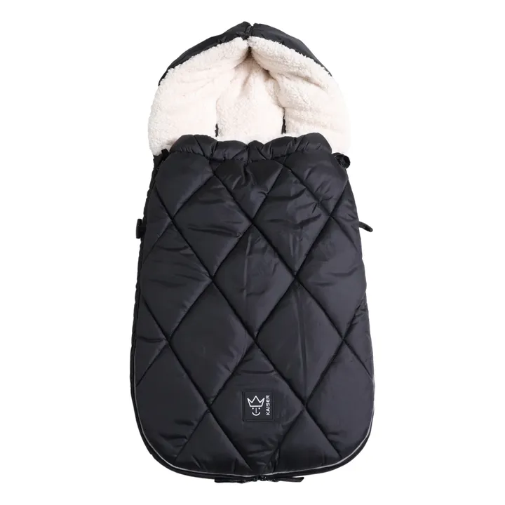 Kaiser Chancelière universelle XL Too en polaire sherpa | Noir