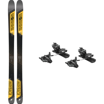 K2 Wayback 84   Dynafit Radical 22/23 Tourenski mit Bindung