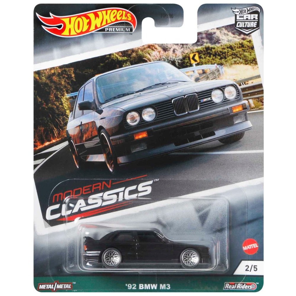 Hot Wheels Premium Car Culture 1:64 Maßstab Diecast '92 BMW M3 Fahrzeug