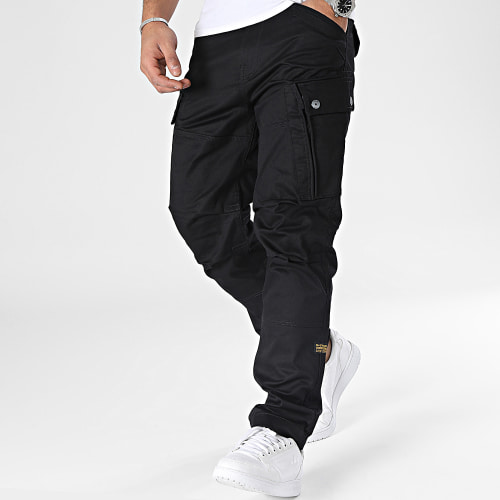 Pantalon Cargo Zip Tapered D24720-C072 Noir