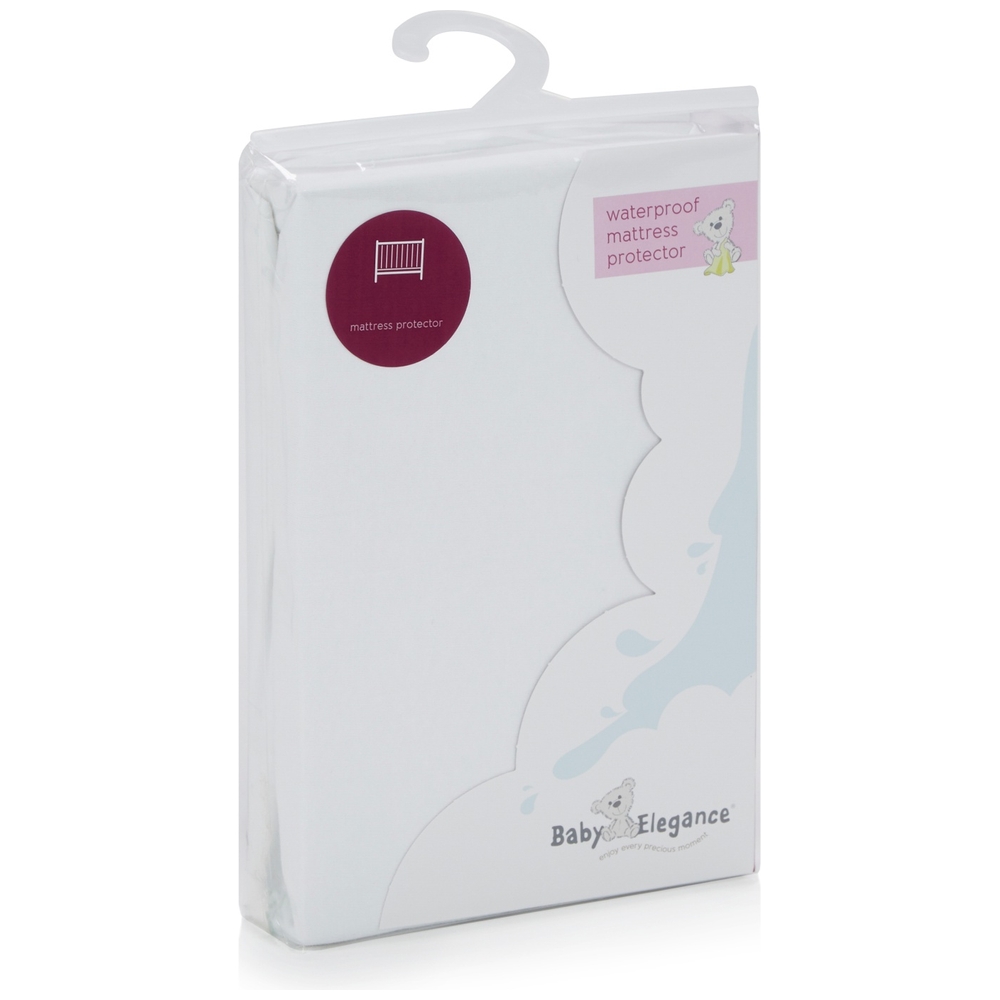 Baby Elegance Wasserdichter Matratzenschoner für Kinderbetten, 140 x 70 cm