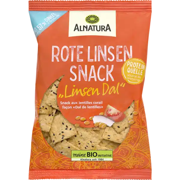 Bio Rote Linsen Snack Linsen Dal