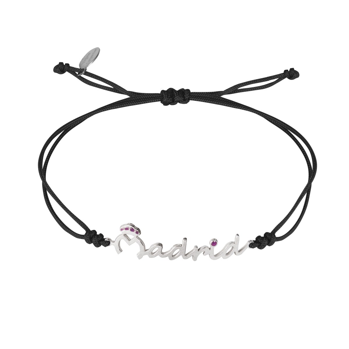 Bracelet cordon en argent 'Madrid' - Virginie Carpentier