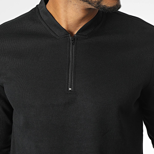 Polo Manches Longues Noir