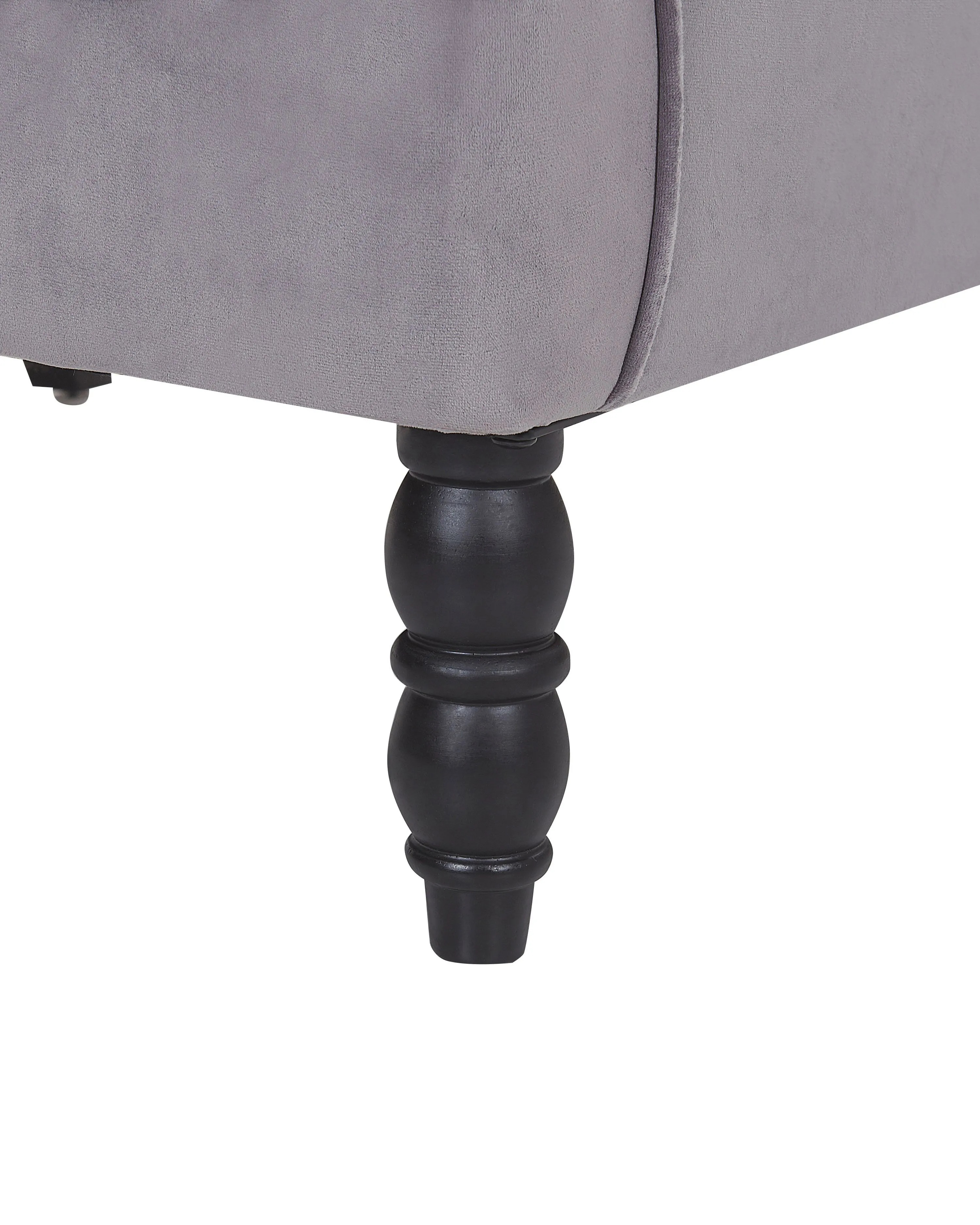 Fauteuil SANDSET Fluweel Grijs
