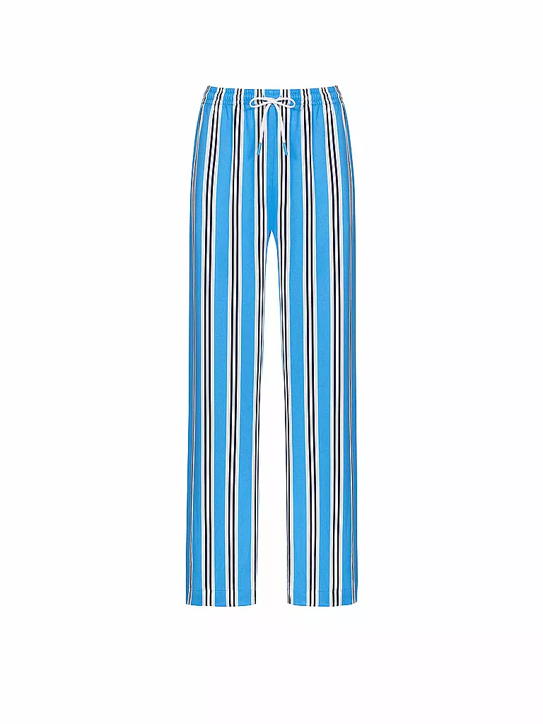 MEY Pyjamahose CALMING STRIPES hellblau