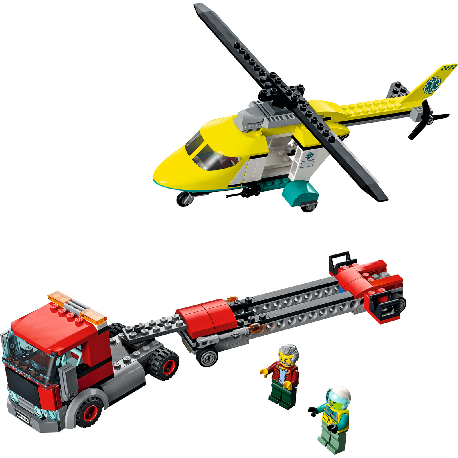 LEGO City Hubschrauber-Transporter 60343