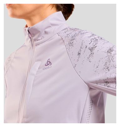 Veste Running Femme Odlo Zeroweight Pro Warm 2.0 Mauve