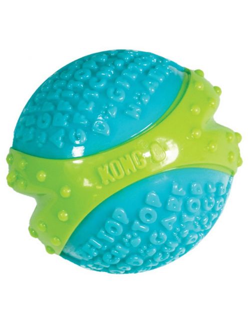 Kong Corestrength Ball Blauw&Groen - Hondenspeelgoed