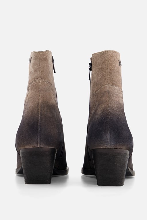 Lazamani Cowboylaarzen beige Suede