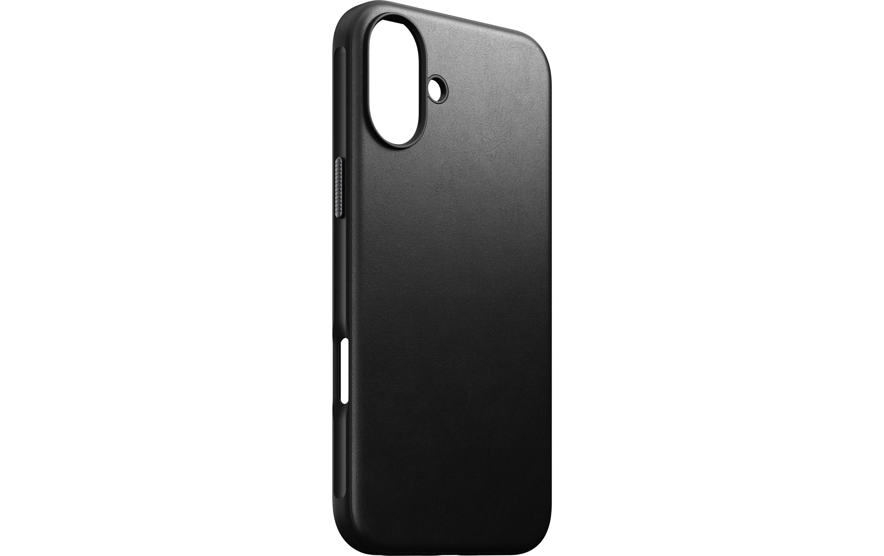 Back Cover Modern Leather iPhone 16 Plus SchwarzModerne Schutzhülle aus Leder für das Apple iPhone 16 Plus