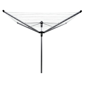 Brabantia droogmolen Lift-O-Matic Advance metallic grey grijs 60 m