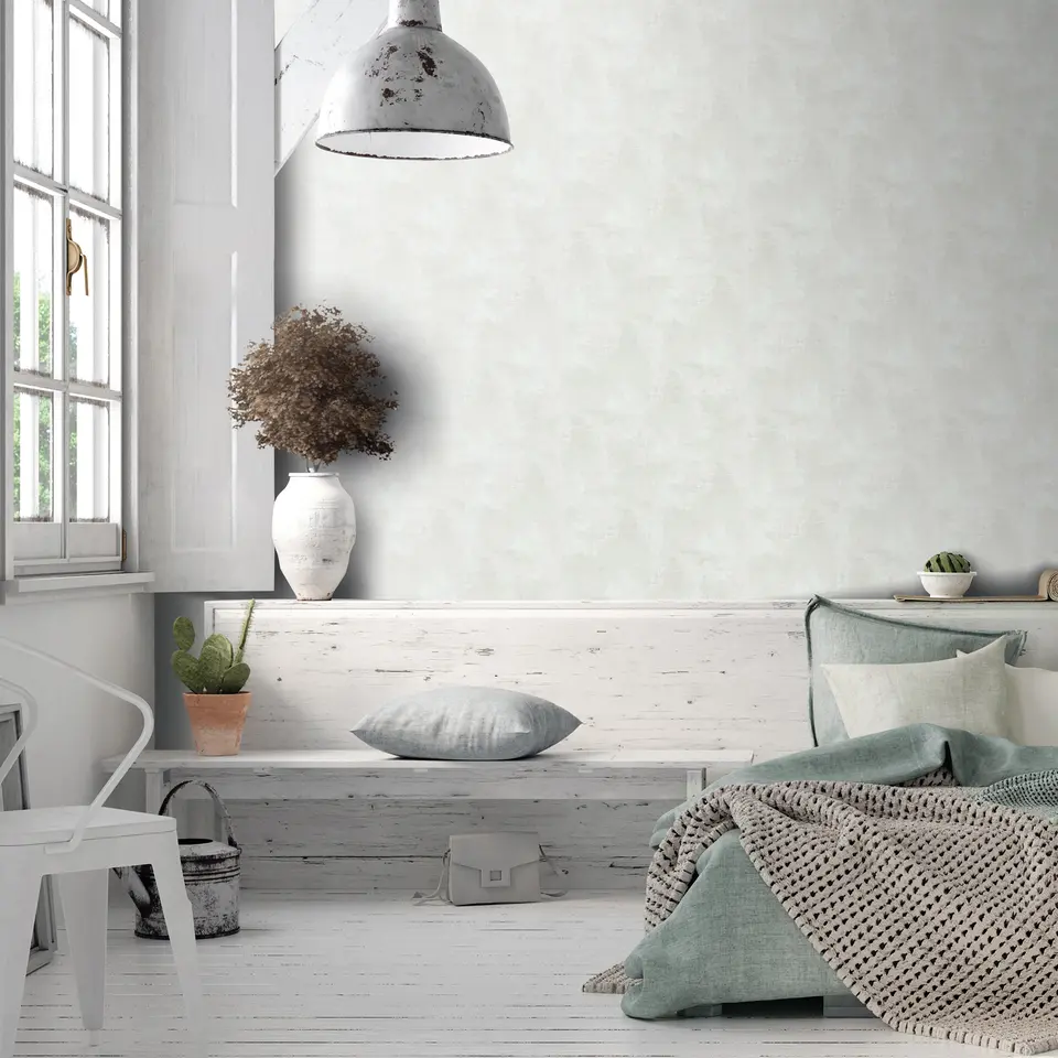 Dutch Wallcoverings - Solitär chalk light grey - 0,53x10,05m
