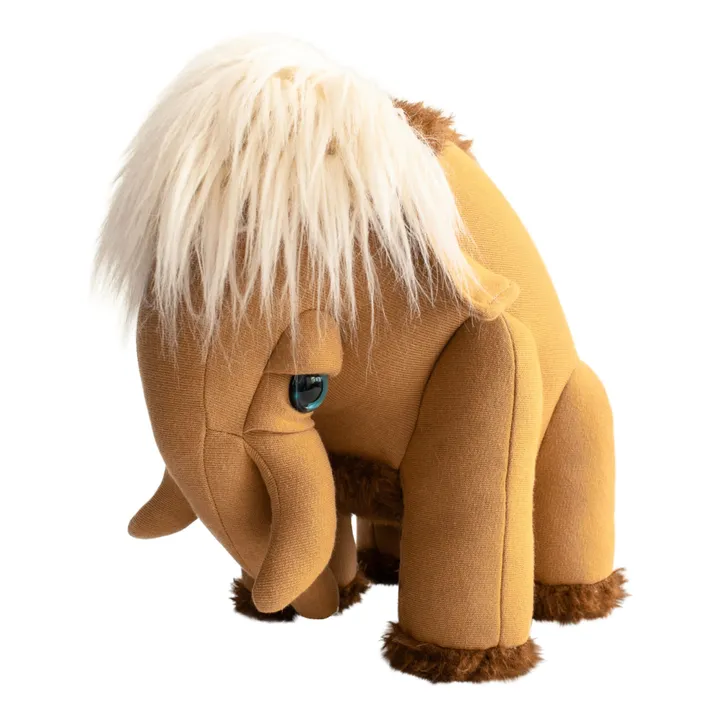 Bigstuffed Peluche Mammouth Earth 30 cm | Marron