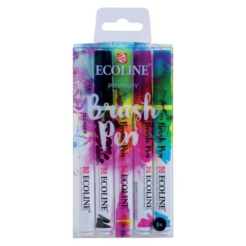 Talens ECOLINE® Brush Pen Marker-Sets, 5er