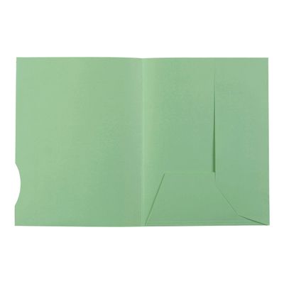 Exacompta Super 210 - 50 Chemises 2 rabats - 160 gr - couleurs assorties