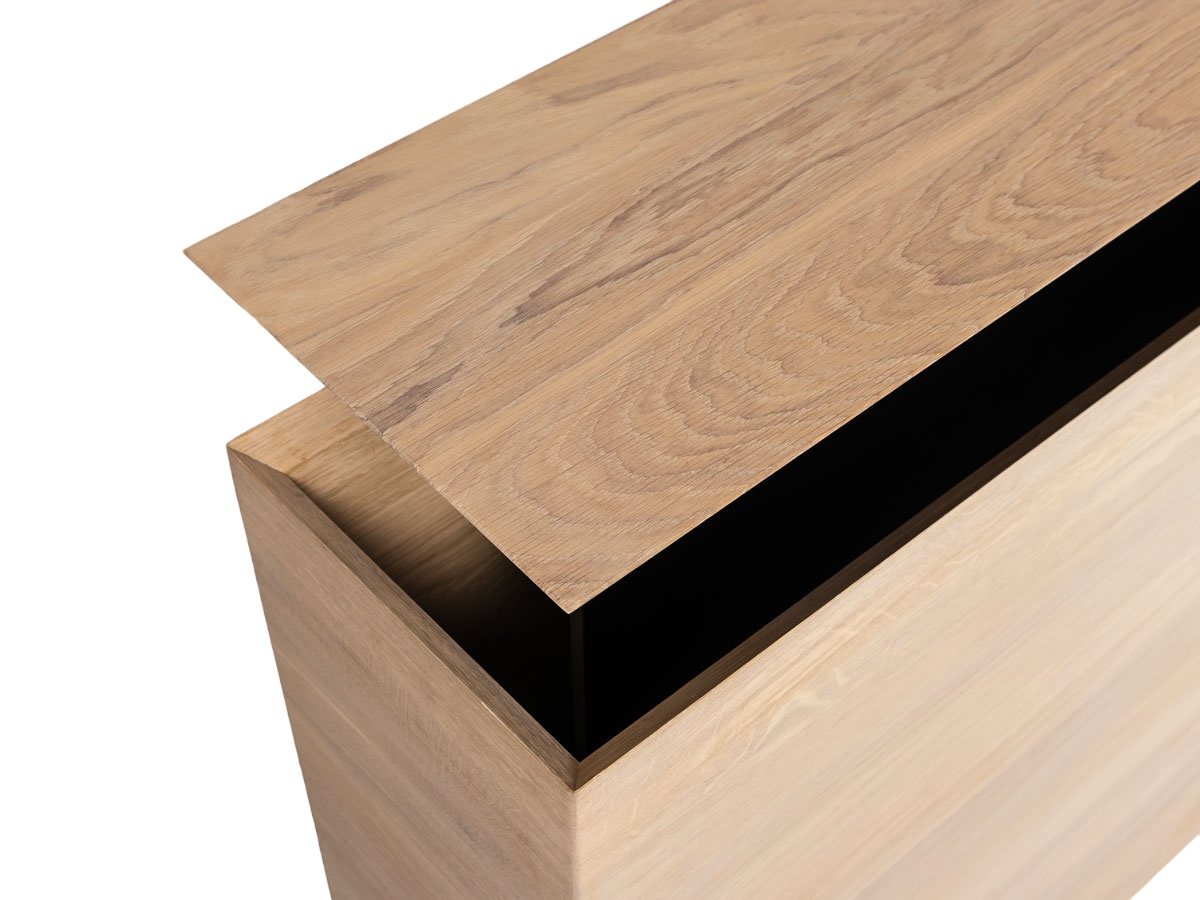 TV lift meubel Oak Box 43 inch licht
