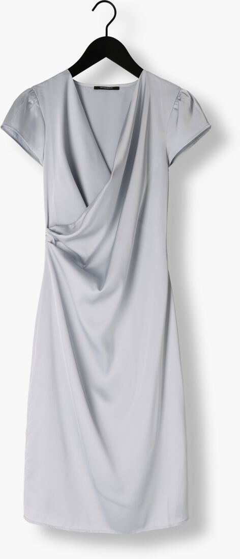 BRUUNS BAZAAR lichtblauwe bruuns bazaar midi jurk raisella neema dress