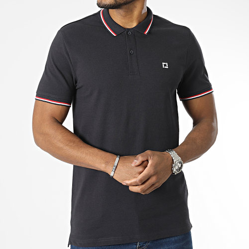 Polo Manches Courtes Fletcher Bleu Marine