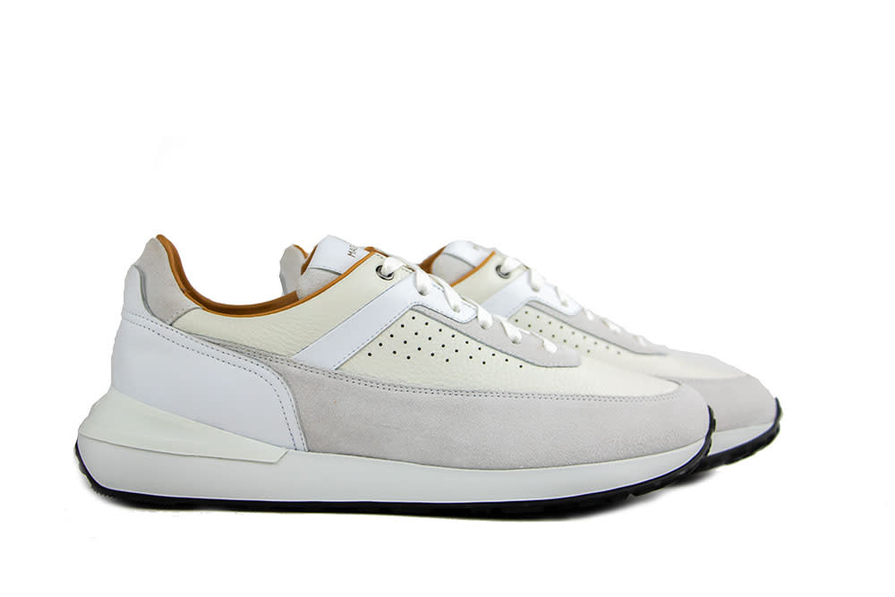 Magnanni Sneaker Blanco White Crosta Rugo