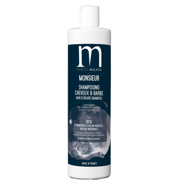 Shampooing cheveux et barbe Monsieur Mulato 500ML