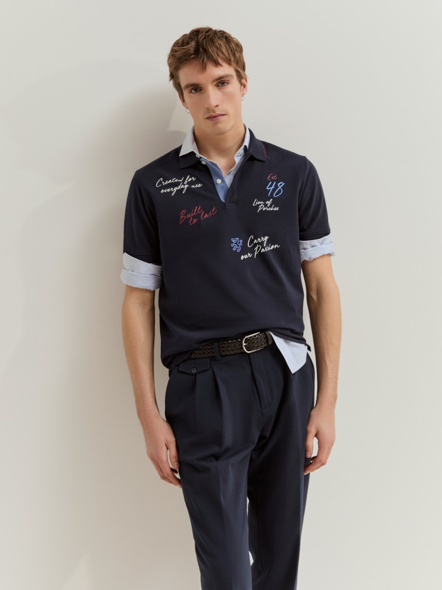 Calças chino regular fit