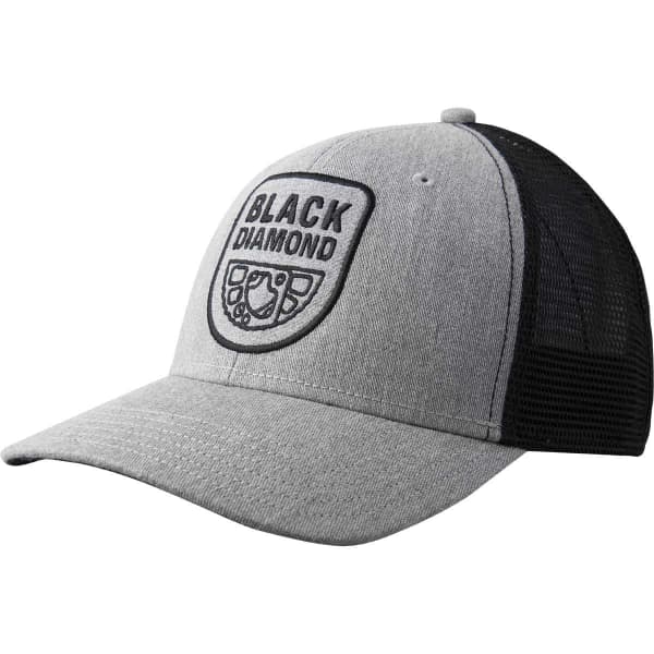 Casquette BLACK DIAMOND BLACK DIAMOND TRUCKER HAT HEATHERED ALUMINIUM/BLACK 20 HEATHERED ALUMINIUM/BLACK