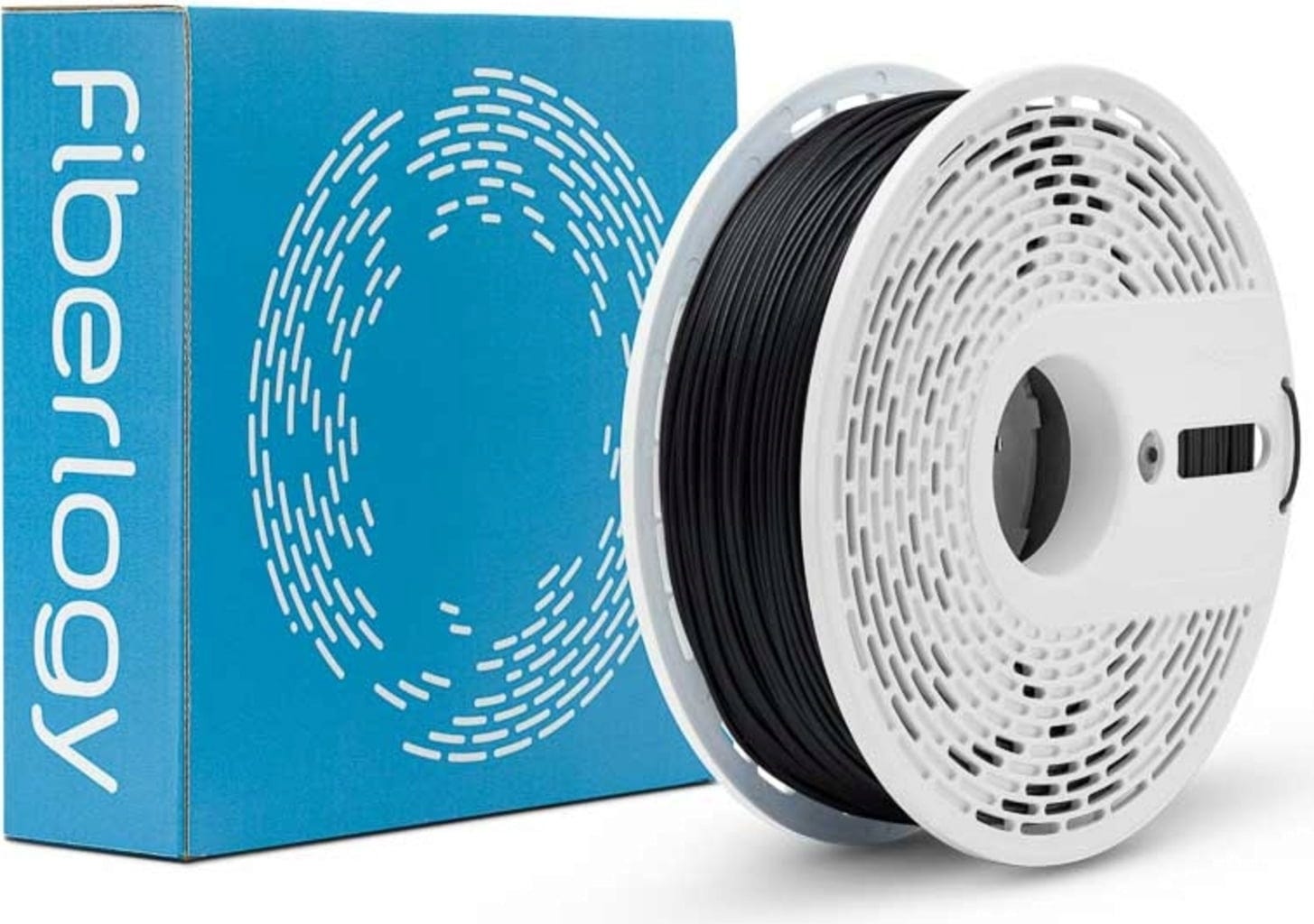 Fiberlogy  Matte PET-G Black, 1,75 mm / 850 g    Langlebiges PET-G Filament mit mattem Finish