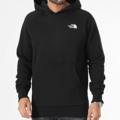 Sweat Capuche Raglan Red Box A2ZWU Noir