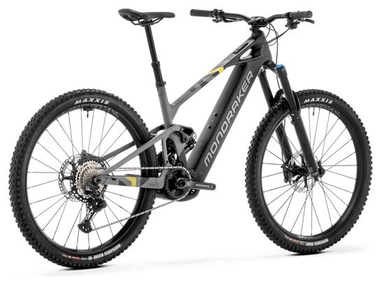 VTT Électrique Tout-Suspendu Mondraker Crafty Carbon R Shimano XT 12V 800 Wh 29'' Gris Noir 2025