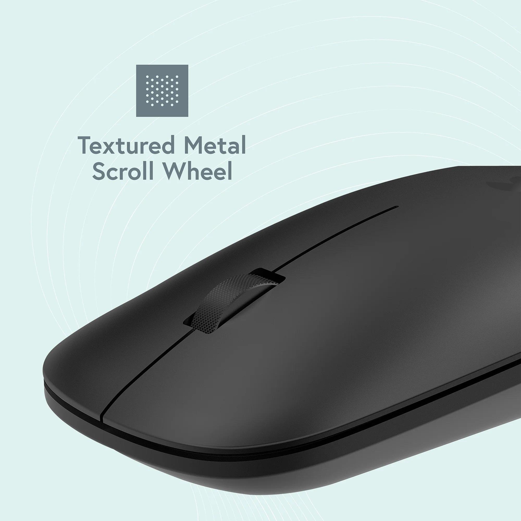 Styletech Styletech Silent Multi-Mode Bluetooth Wireless Mouse for PC & Mac - Black