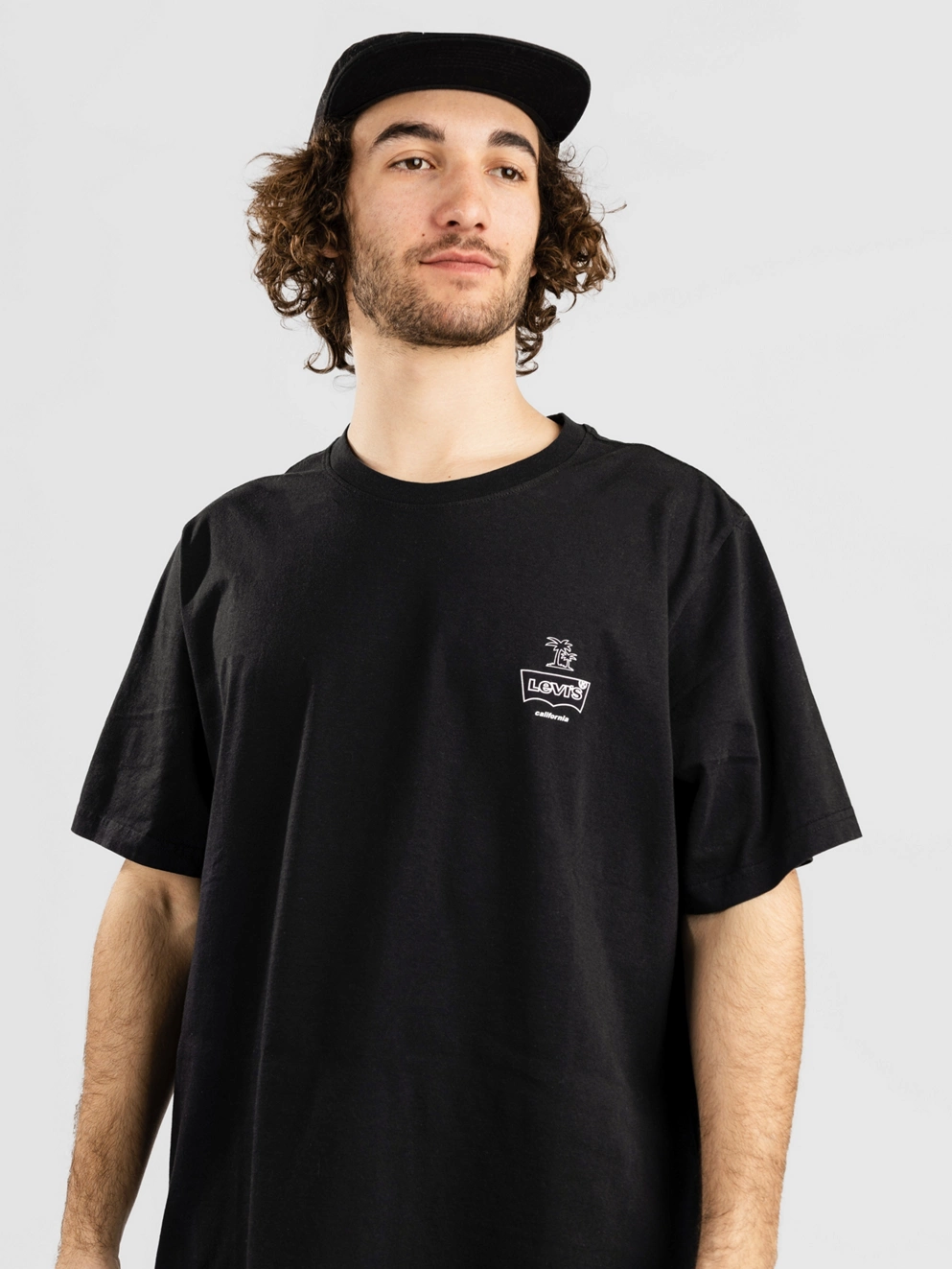 Levi's Relaxed Fit T-Shirt bw palm caviar
