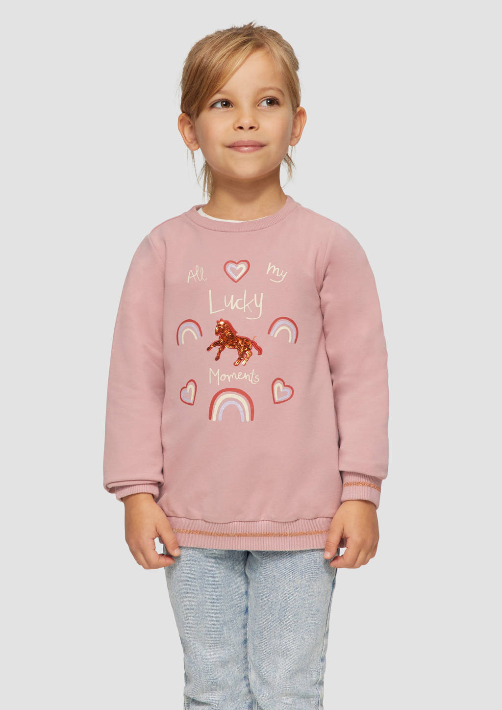 s.Oliver sweater roze