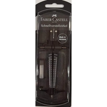 Faber-Castell Schnellverstellzirkel Twister schwarz
