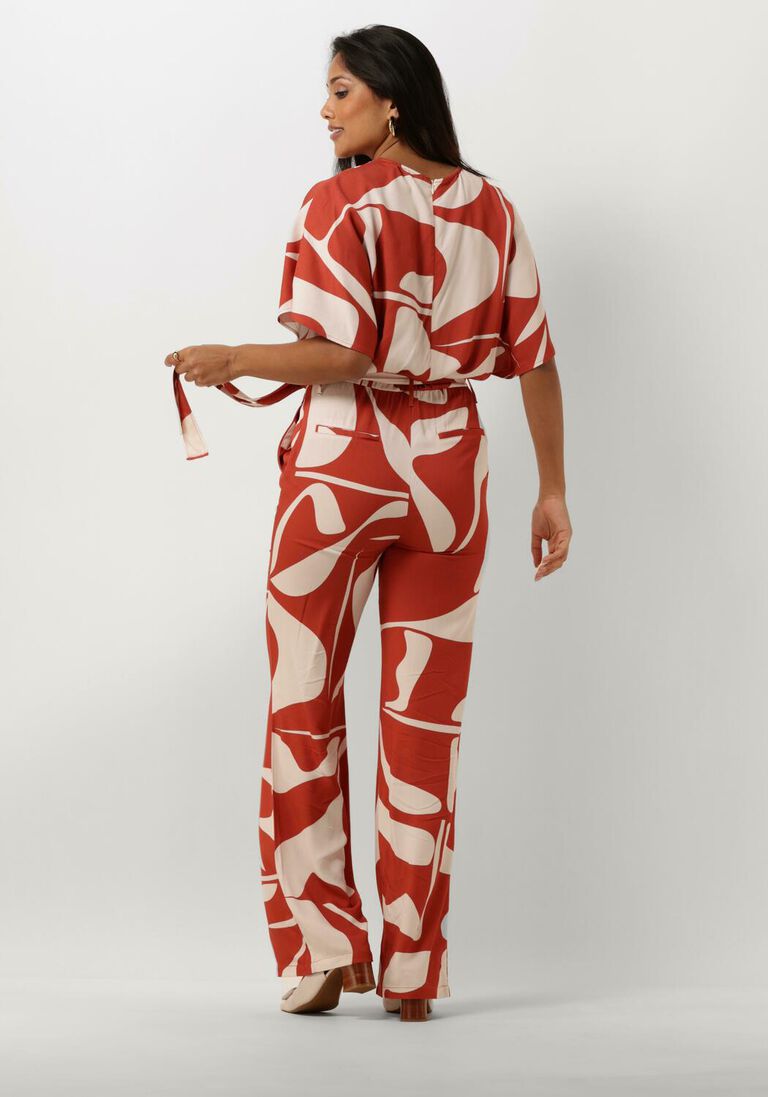 ANOTHER LABEL rode another label jumpsuit nena graphic jumpsuit s/s