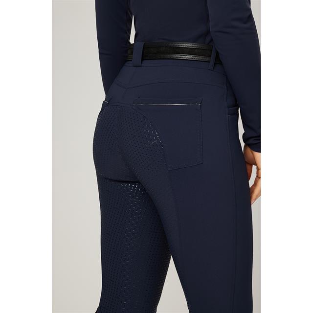 Rijbroek LeMieux Freya Pro Full Grip Donkerblauw