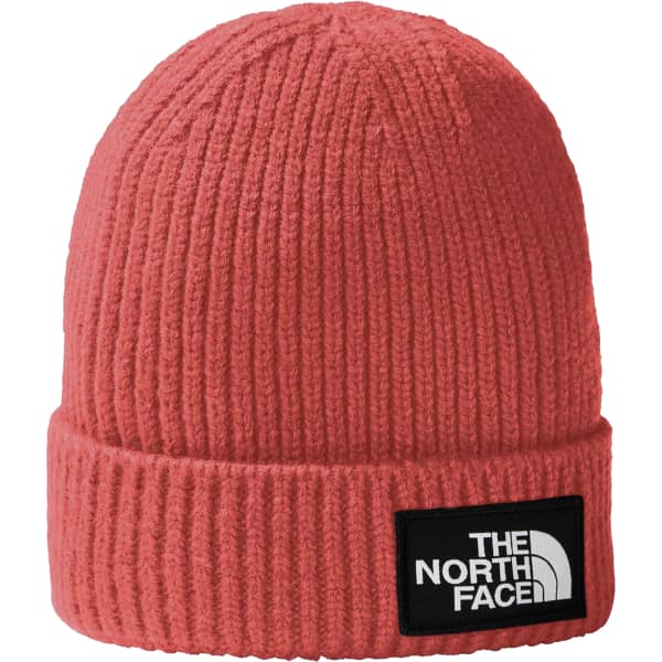 Bonnet ski THE NORTH FACE KIDS BOX LOGO CUFFED BEANIE RADIANT POPPY