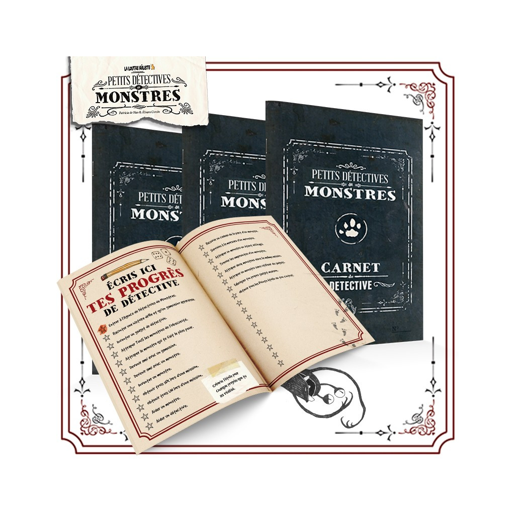 Petits Détectives de Monstres - Carnets de Détective