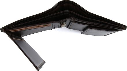 Suitable Portemonnee Nikkei Donkerbruin Leer - Skim Proof 1104-Nikkei DBrown kopen