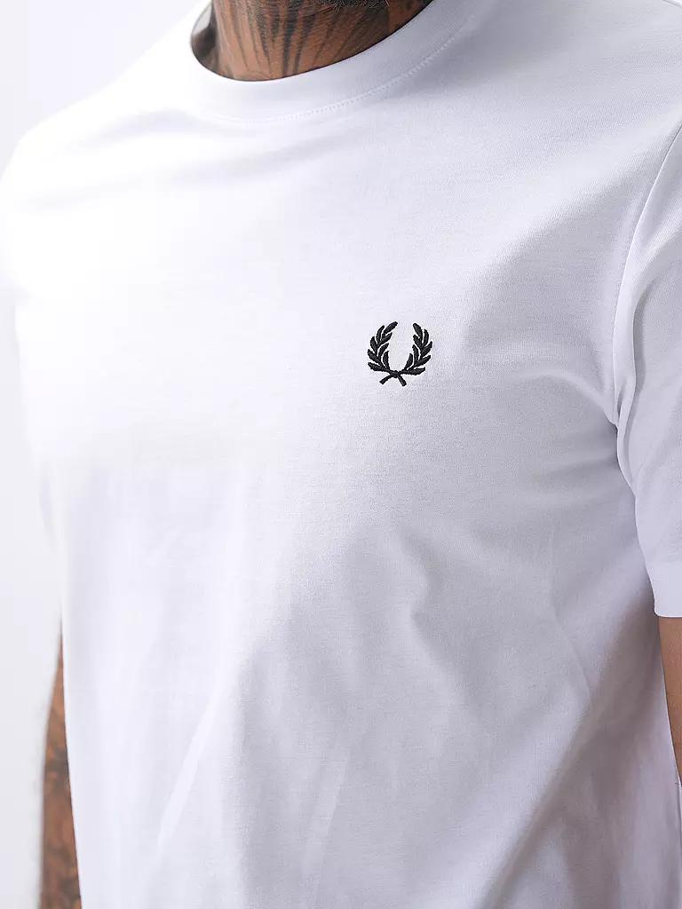FRED PERRY T-Shirt weiss