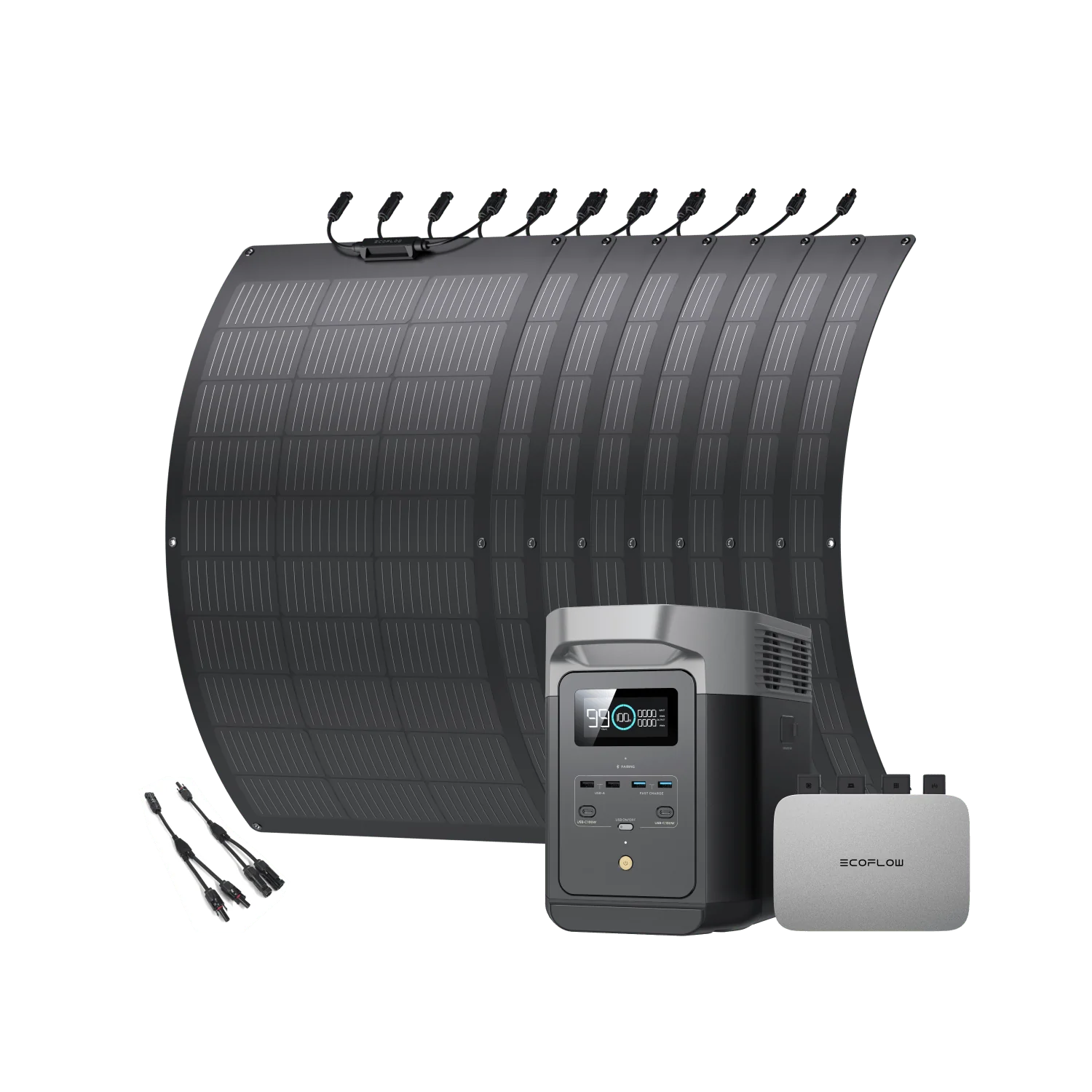 EcoFlow PowerStream Balkonkraftwerk 800 W für Balkon