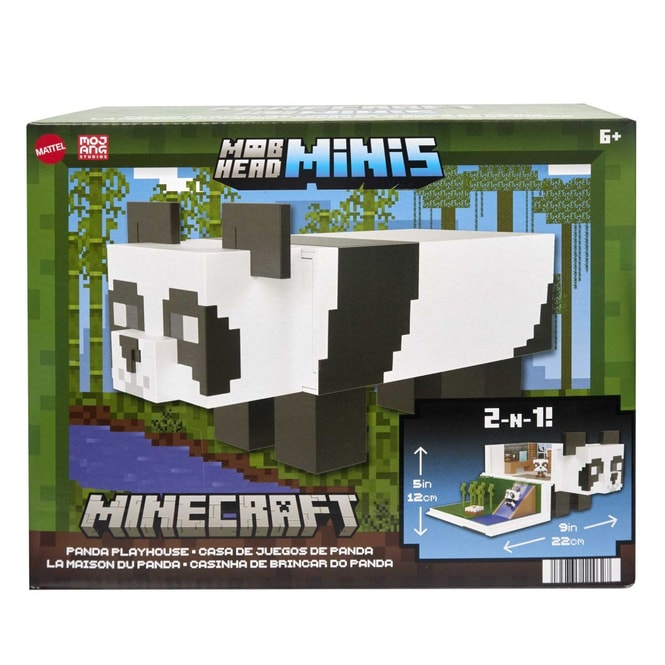Minecraft - Mob Head Mini - Panda Spielset