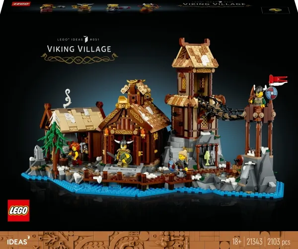 LEGO IDEAS 21343 VIKING LANDSBY
